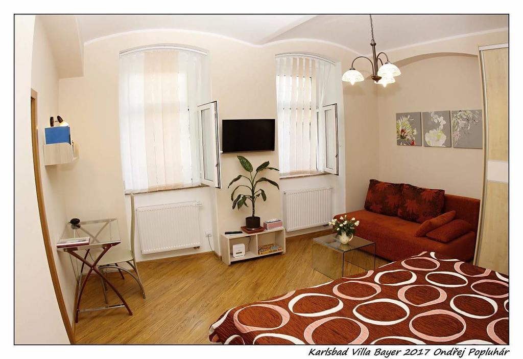 Apartman Vila Bayer カルロヴィ・ヴァリ エクステリア 写真